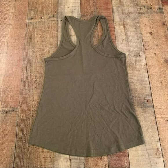 Kamakazee womens lioness because unicorns are overrated funny green tank top -S - Picture 8 of 8